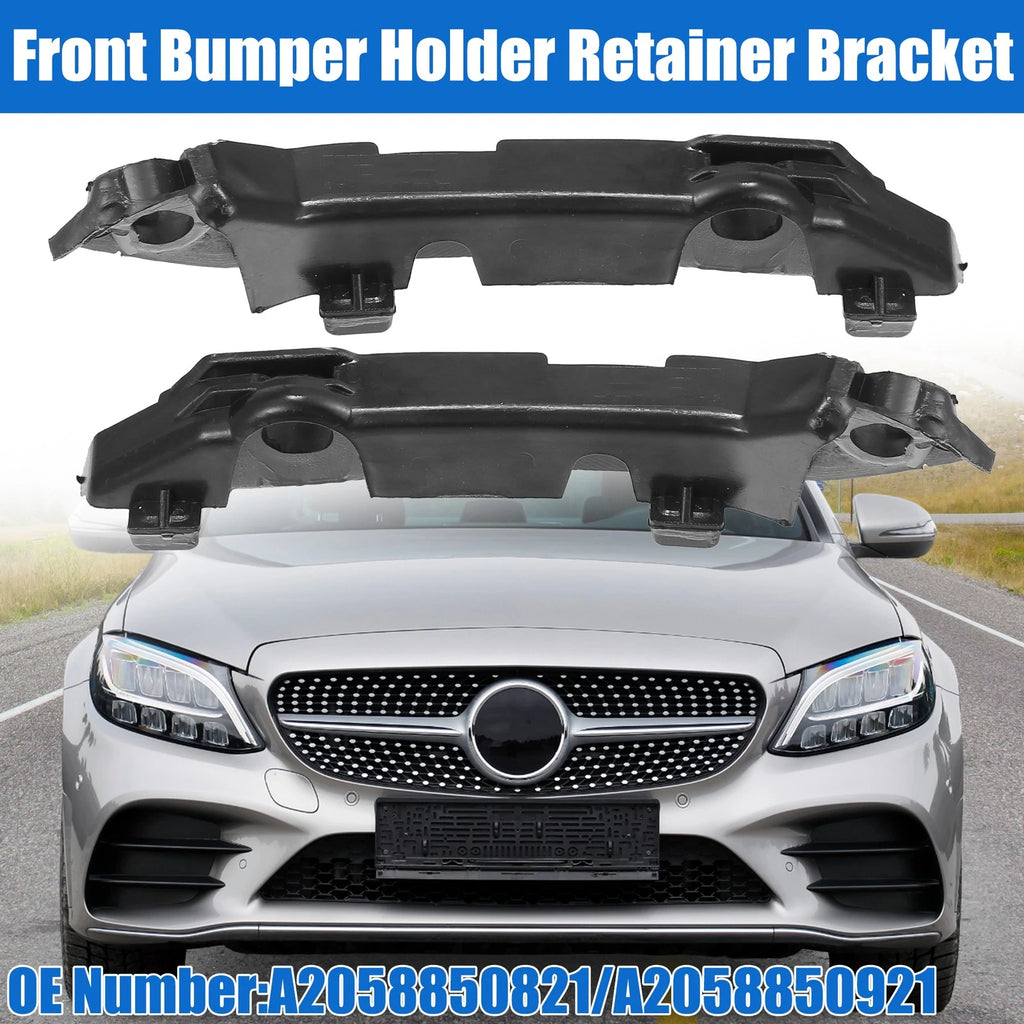 Front Upper Bumper Cover Support Bracket Left Right for Mercedes-Benz C43 (2017–2023)