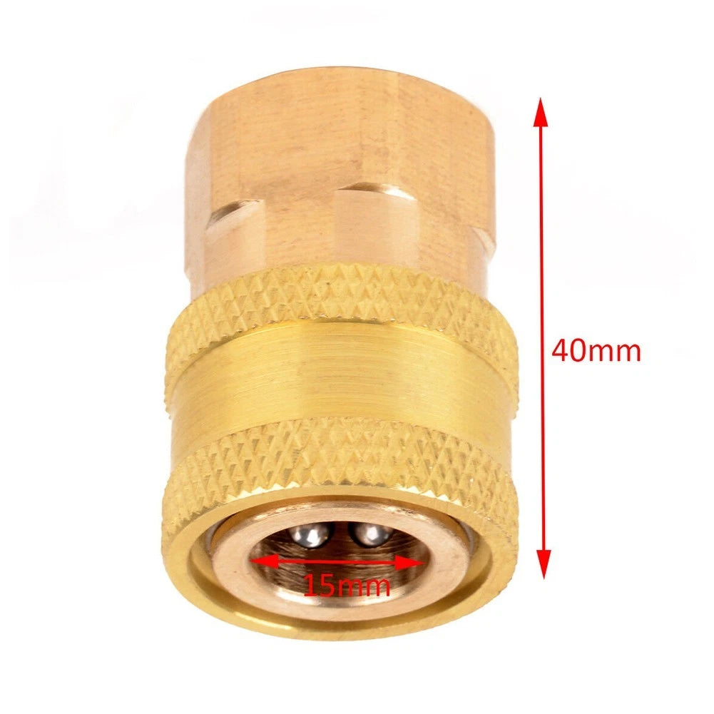 Adapter for M22 High Pressure Washer Hose Pipe Quick Connector