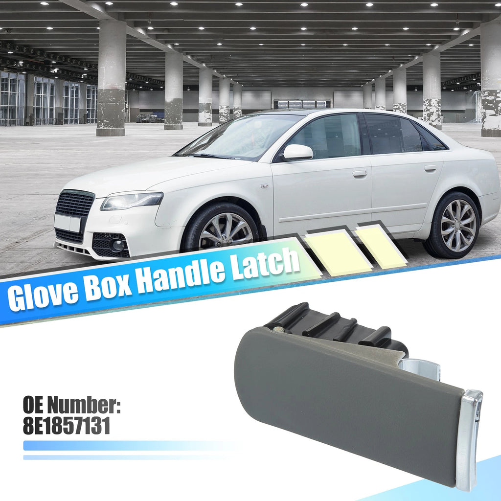 Glove Box Latch Handle Replacement for Audi A4 B6 B7 (2002–2007) Gray