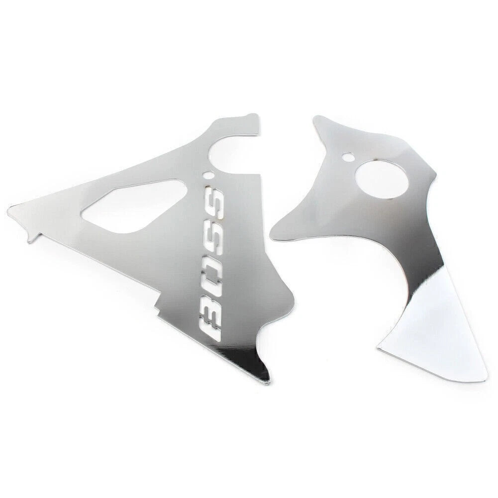 Set of 2 Chrome Engine Side Covers for Suzuki Boulevard M109R