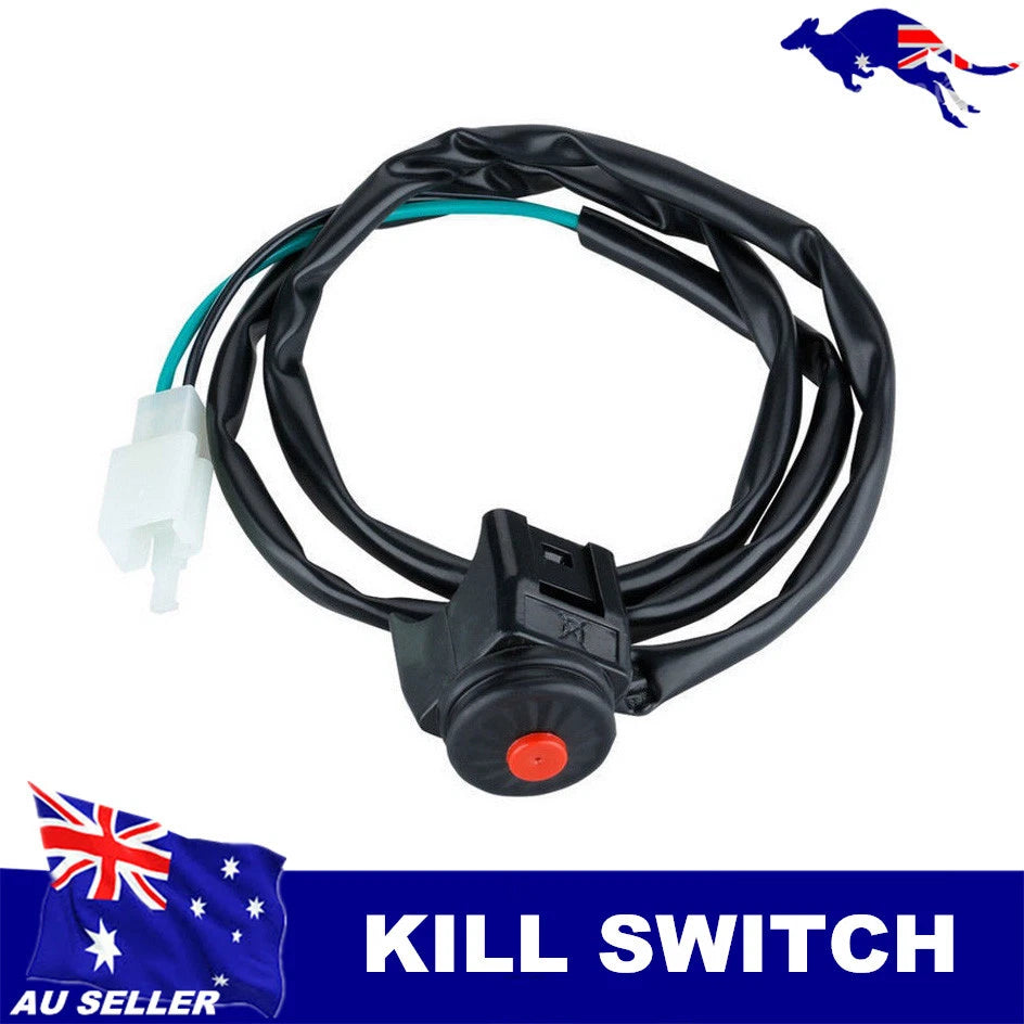 7/8" 22mm Motorcycle ATV Starter On Off Button Horn Kill Switch