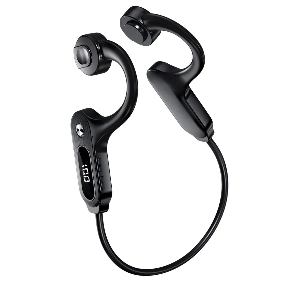 Bluetooth Headset Music Control Wireless LED Digital Screen (30 Days)
