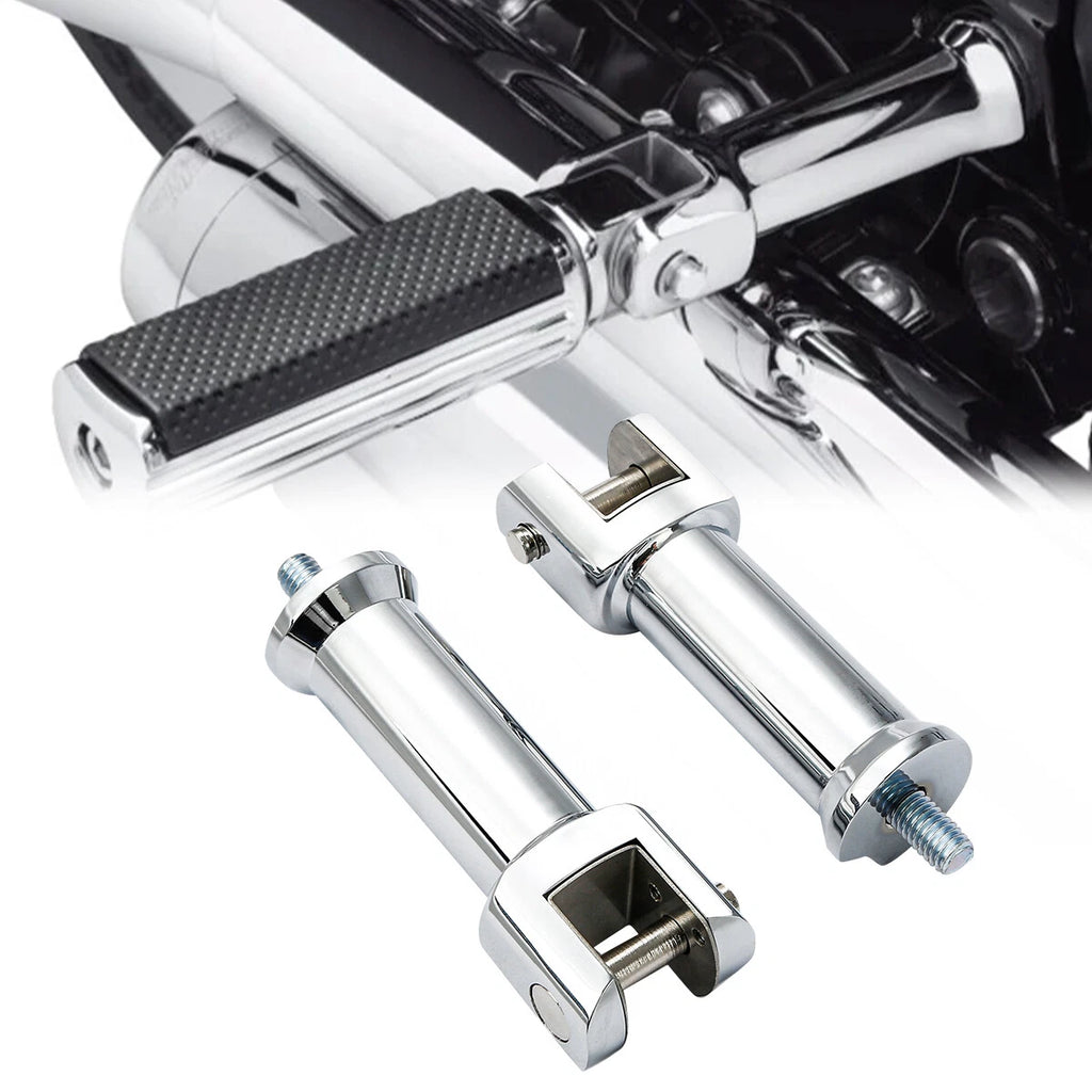 Chrome Passenger Footpeg Support Mount for Harley Softail (2018–2023)