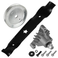 Deck Spindle Assembly with Pulley and Blade for Husqvarna GT200 (2005–2005)