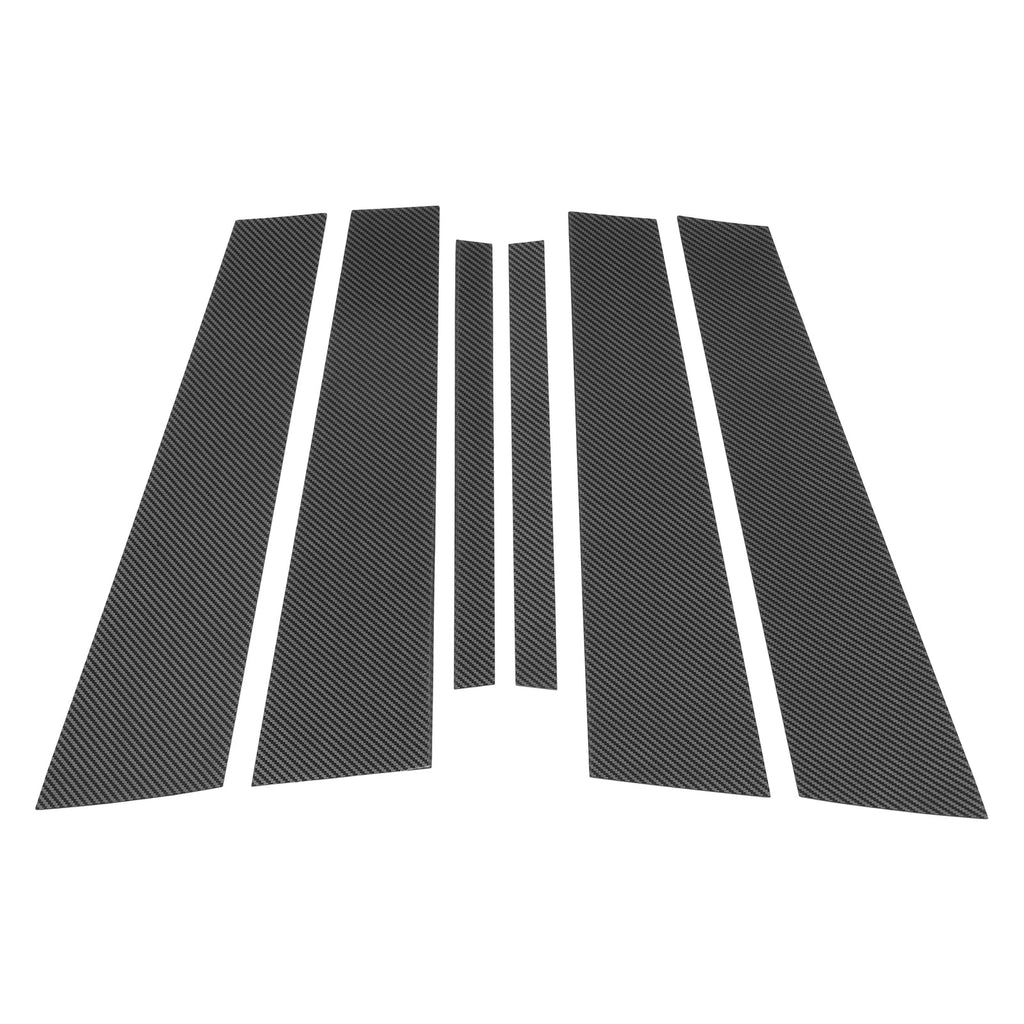 Door Pillar Window Trim 6 Pcs Replacement for BMW 3-Series (2019–2022)