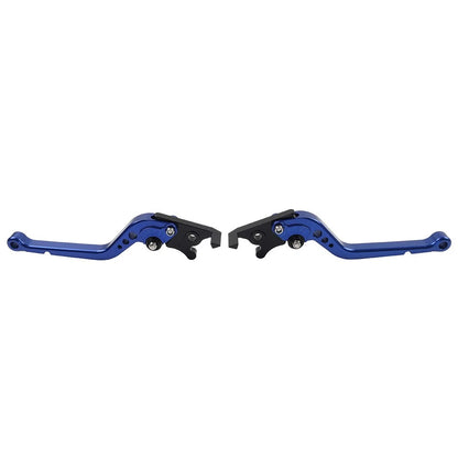 Pair CNC Adjustable Brake Clutch Levers for Yamaha YZF R1 (2009–2014) Blue