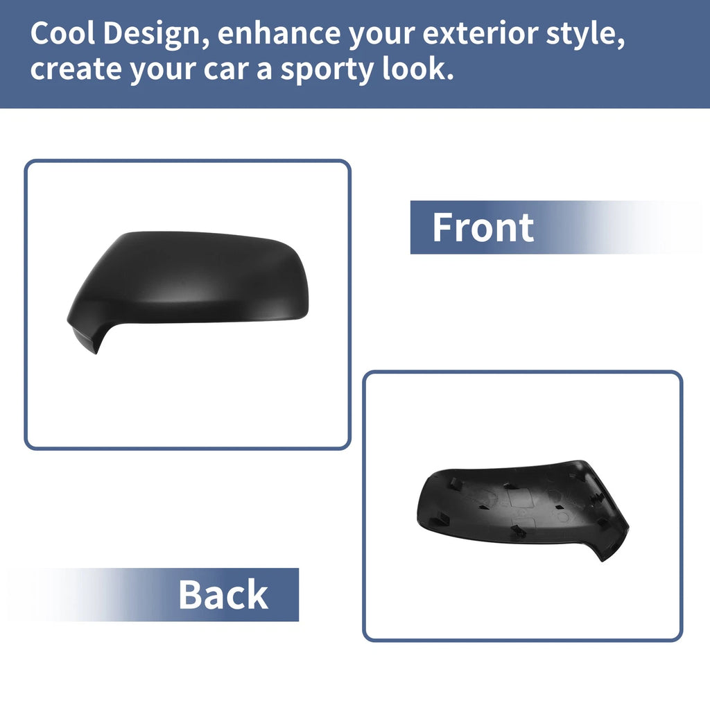 Left Passenger Side Mirror Cover Cap for Citroen C3 Picasso (2009–2017)