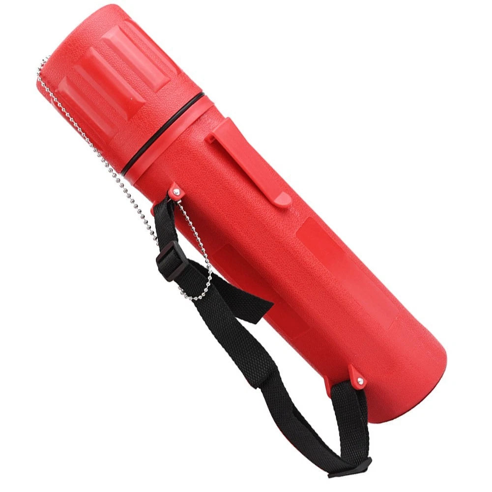 14 Inch Welding Electrode Rod Storage Tube Container Holder with Chain Lid