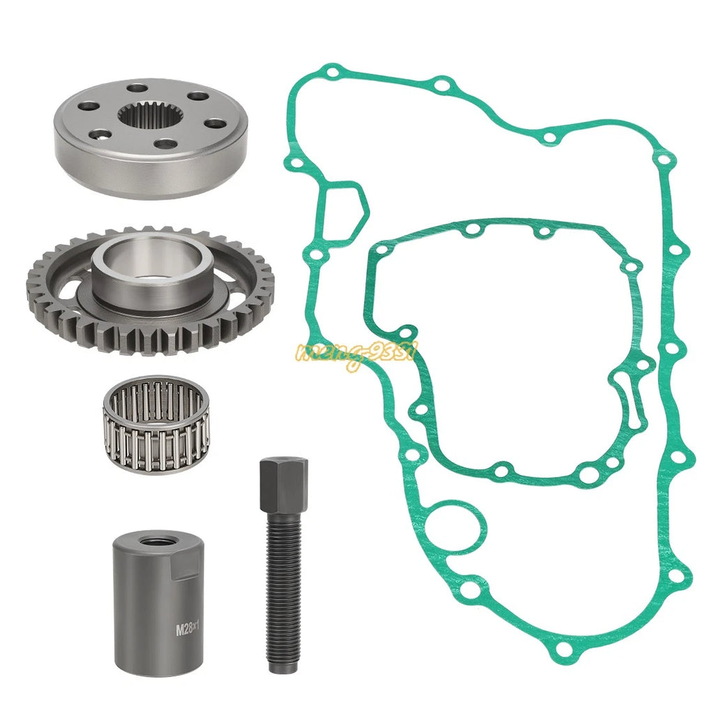 Starter Clutch Kit Flywheel Puller w/Gasket for Honda TRX450ER (2006–2014)