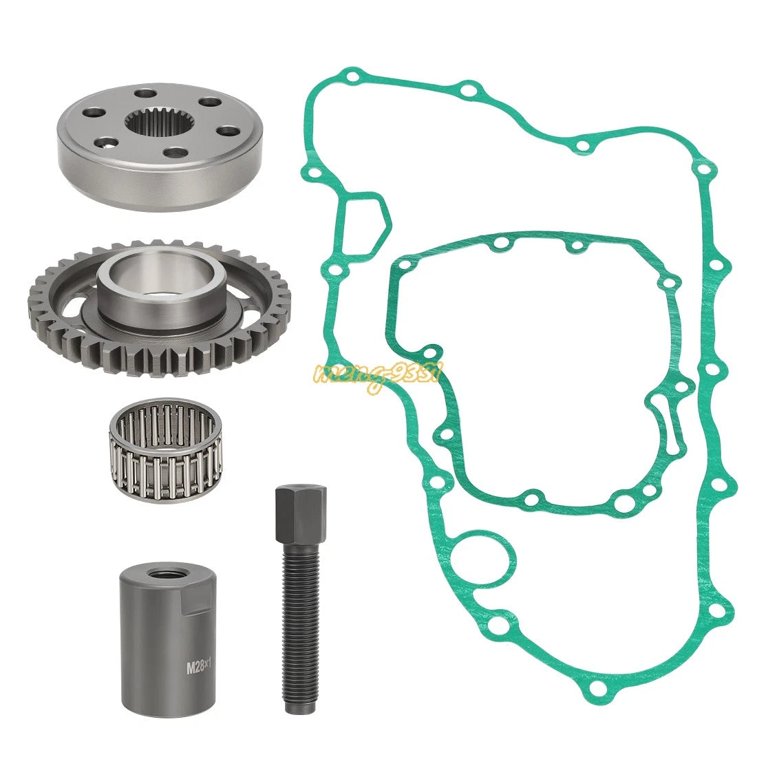 Starter Clutch Kit Flywheel Puller w/Gasket for Honda TRX450ER (2006–2014)