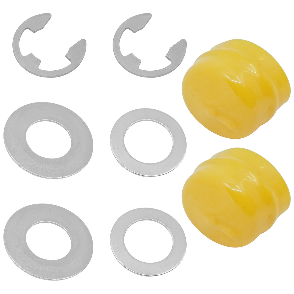 Caltric Rear Wheel Bushing Kit Replacement for John Deere X310 X320 (2006–2019)
