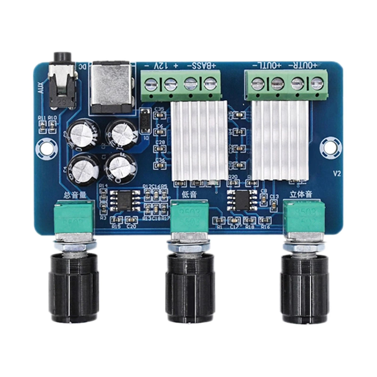 DIY Digital Amplifier PCB Board for YDA138-E (2x15W + 30W)