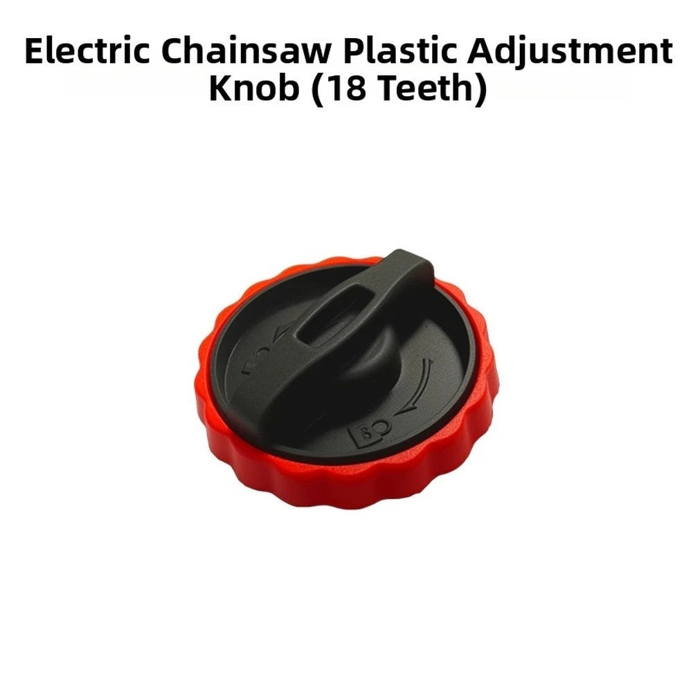 Chainsaw Regulator Knob 18 Tooth Alloy Red for