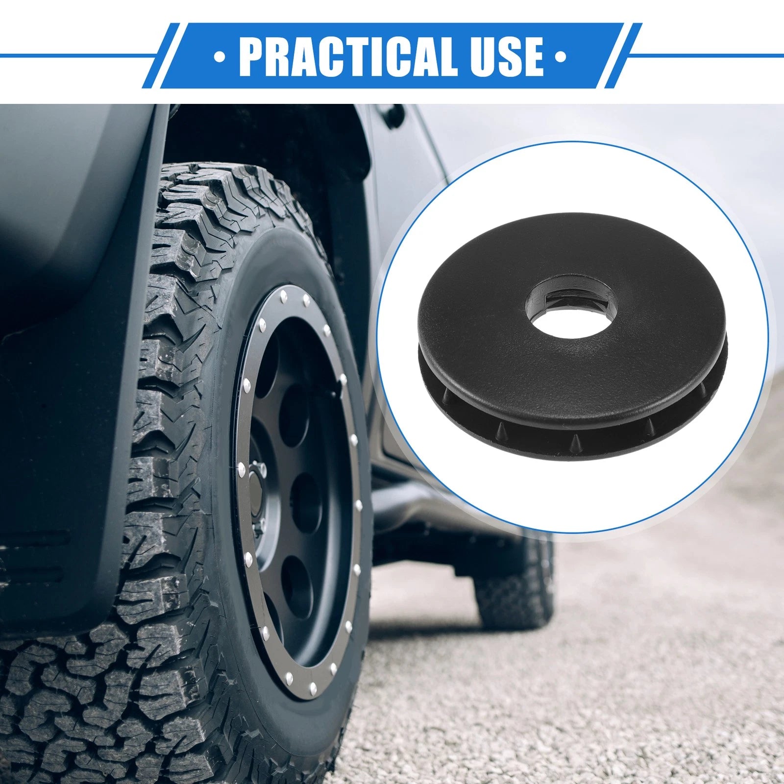 2PCS Floor Mat Retainer Clips Durable Plastic for Ford (2000–2024)