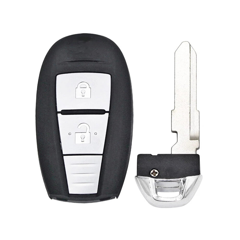 2X Replacement 2-Button Remote Key Shell Case for Suzuki Swift SX4 Vitara (2010–2016)