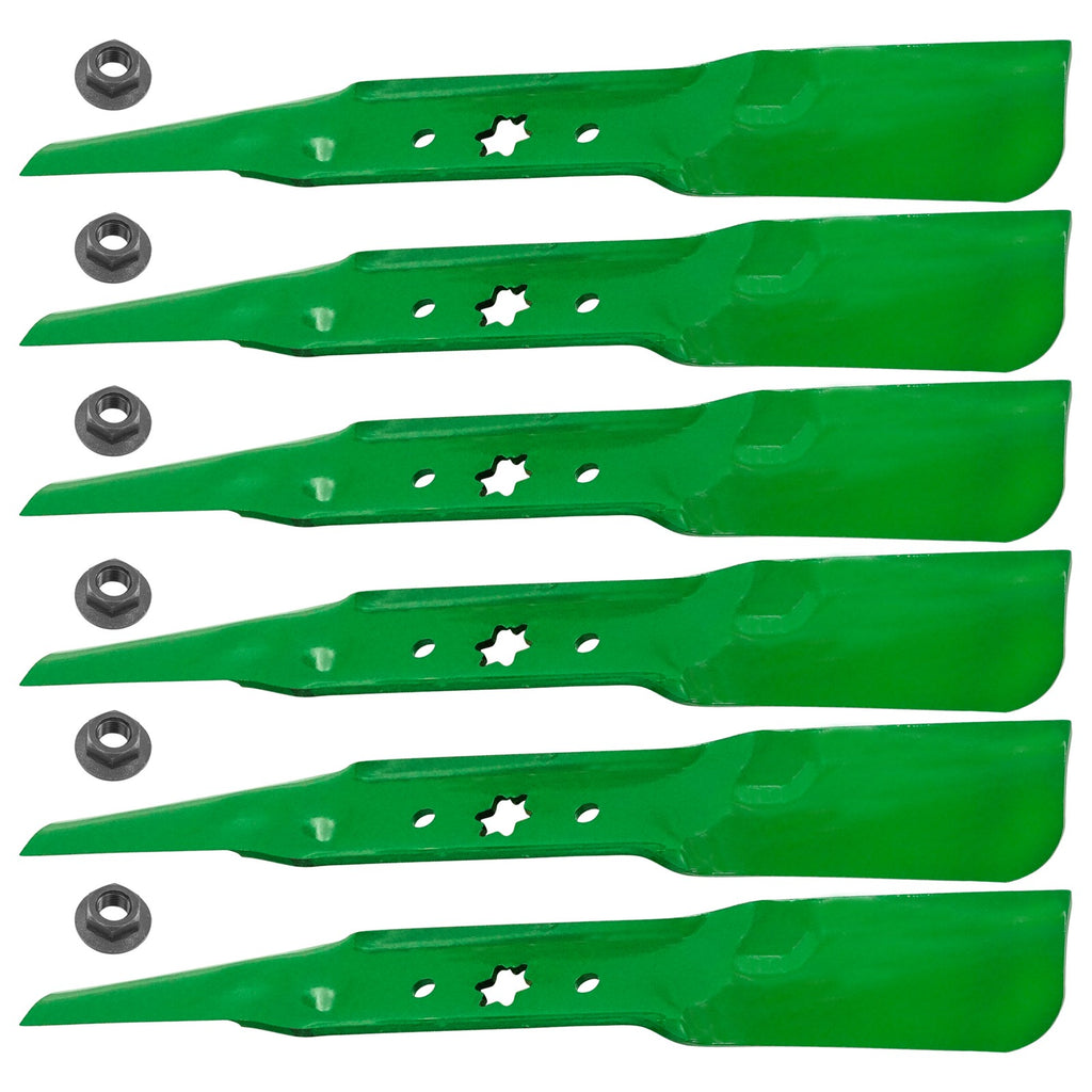 Deck Blades with Nuts for MTD Cub Cadet 54 inch (2000–2010)