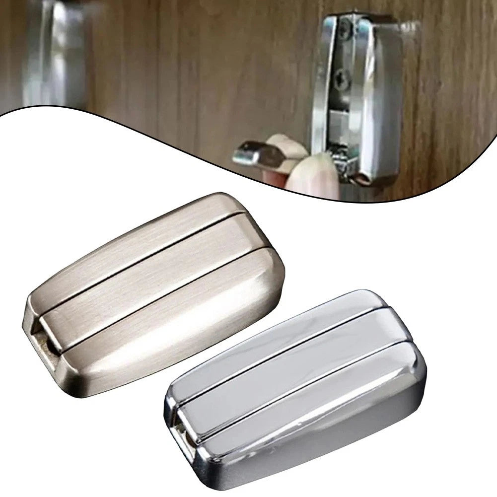 Chrome Wall Mount Coat Key Organizer for Any Room