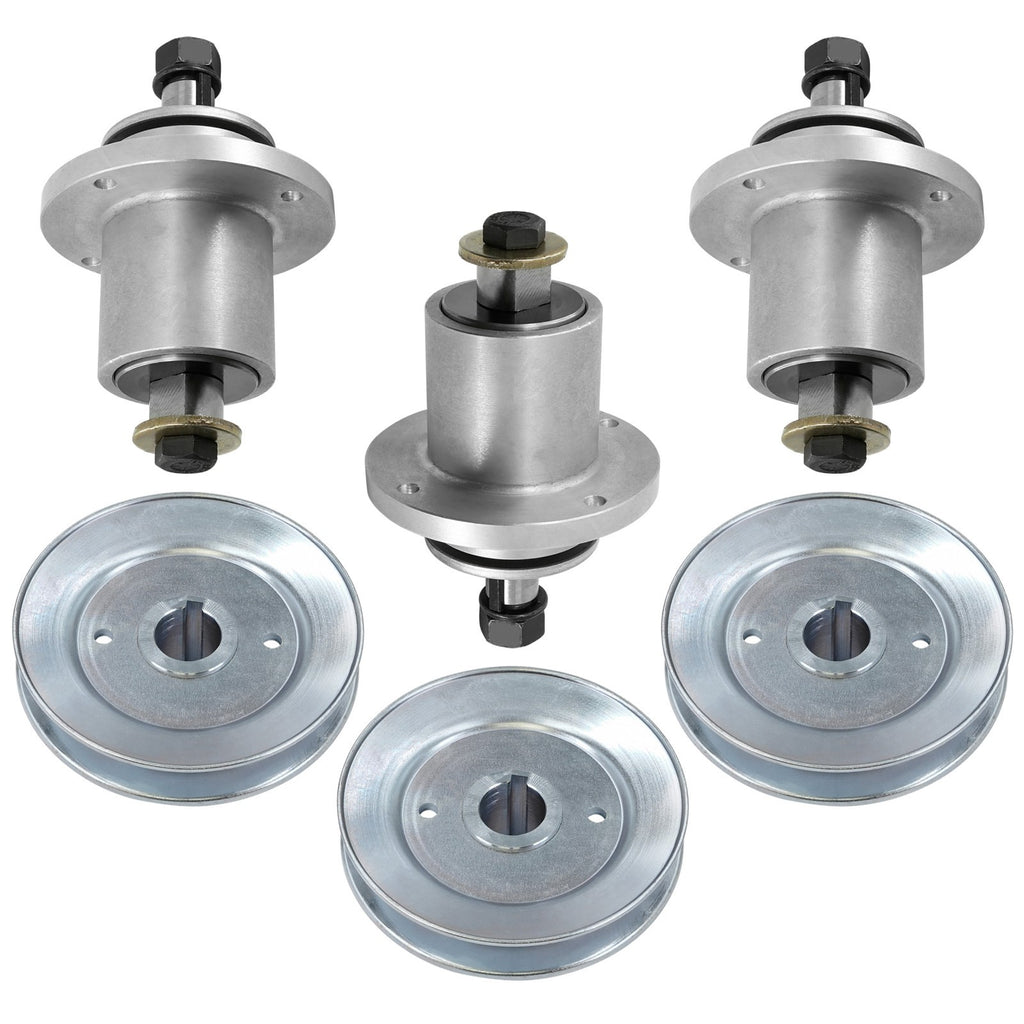 Deck Spindle and Pulley Assembly for Scag Freedom Z SFZ48 (2021–2024)