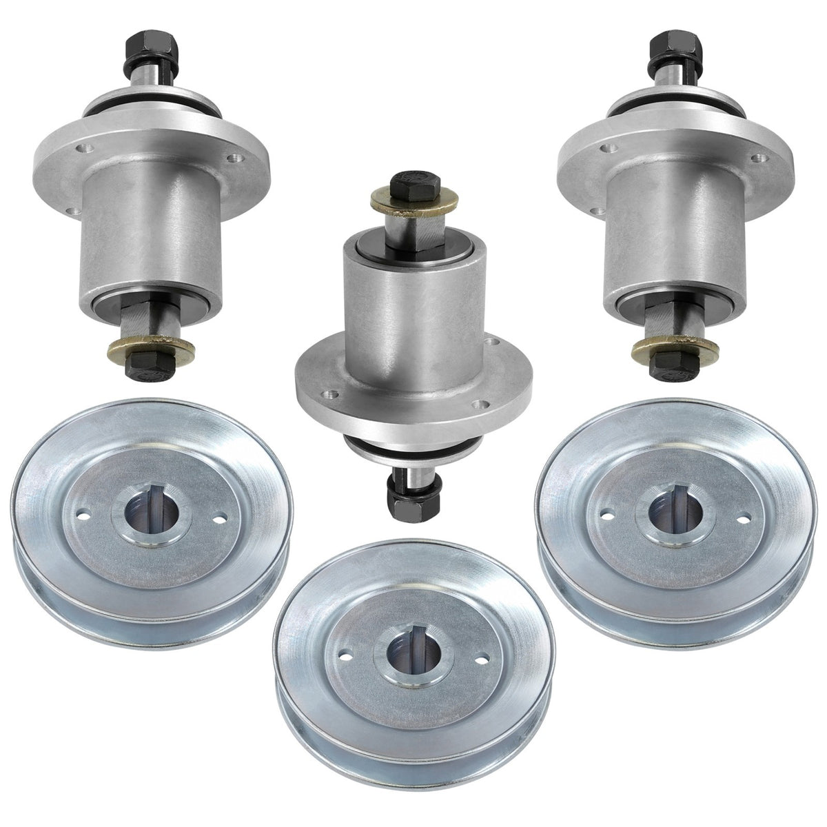 Deck Spindle and Pulley Assembly for Scag Freedom Z SFZ48 (2021–2024)