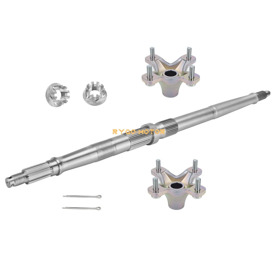 Rear Wheel Axle & Hubs for Honda TRX250X (2017–2020) TRX250EX (2001–2008)