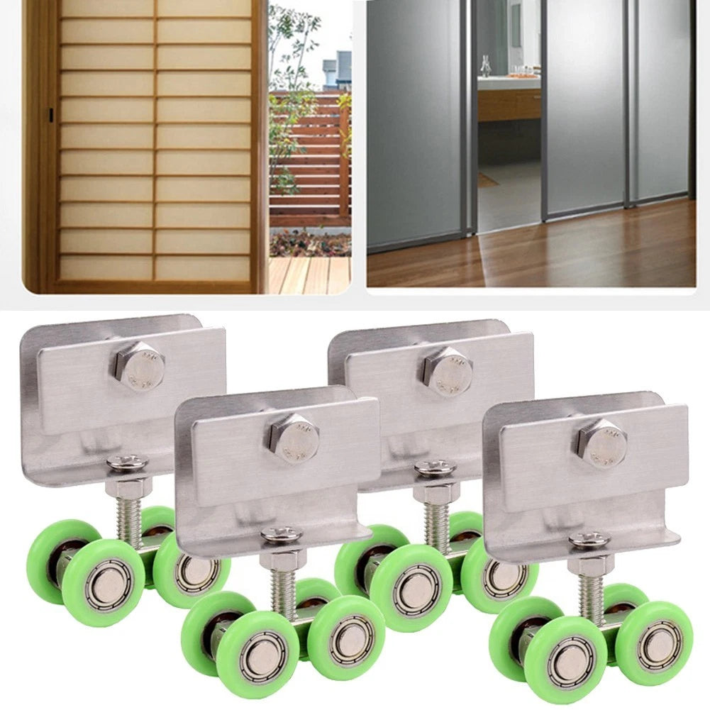 Nylon Wheel Castors for Shower Door Roller (Heavy Load Capacity)