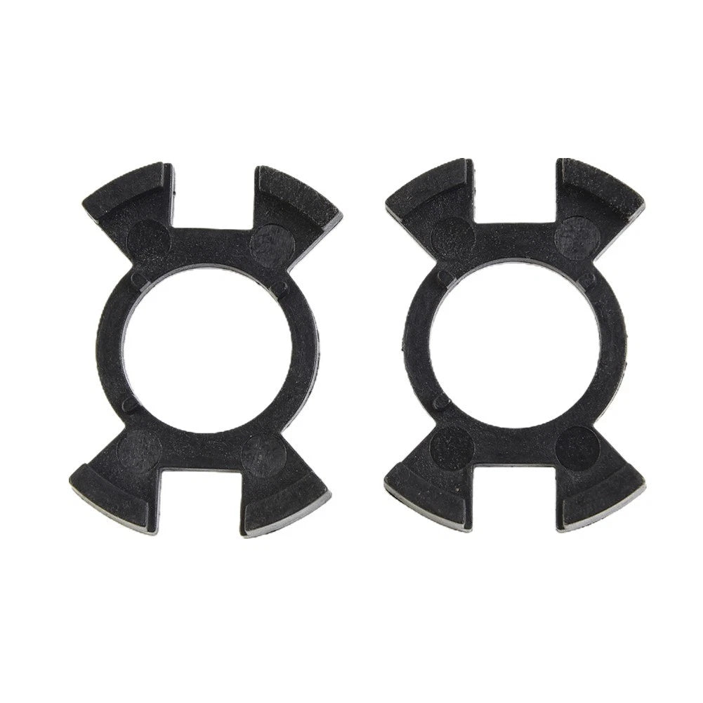 H1 HID Bulbs Conversion Kit Retainer Socket Adapter for Compatible Vehicles (2PCS)