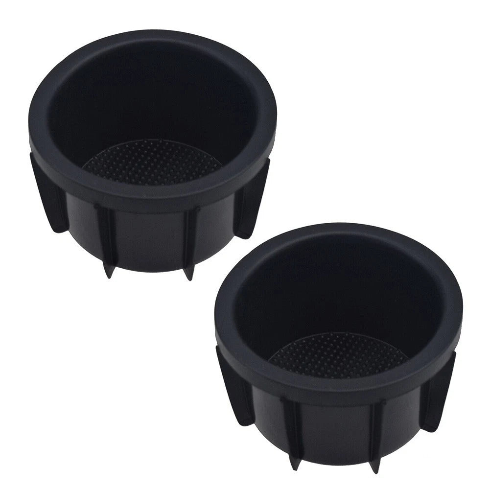 Cup Holder Insert for Toyota RAV4 ABS Black Console Box