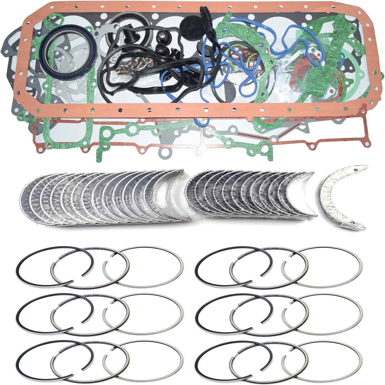 Engine Full Set Re-Ring Kit for Mitsubishi FD18C FD35 FD40 (S6S)
