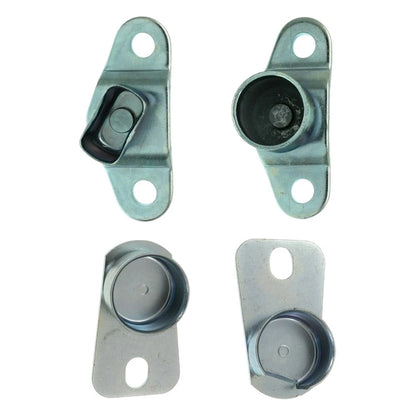 Direct Fit Tailgate Hinge Kit for Chevrolet C1500 1988-1999 4-Piece Set