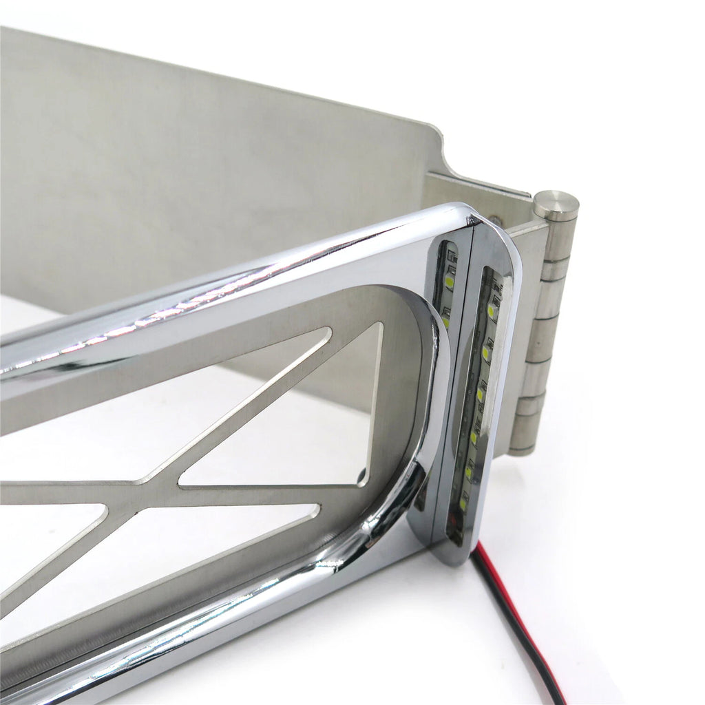 Folding Tag Bracket License Plate LED Light for Touring (w/ Hard ABS Bag)