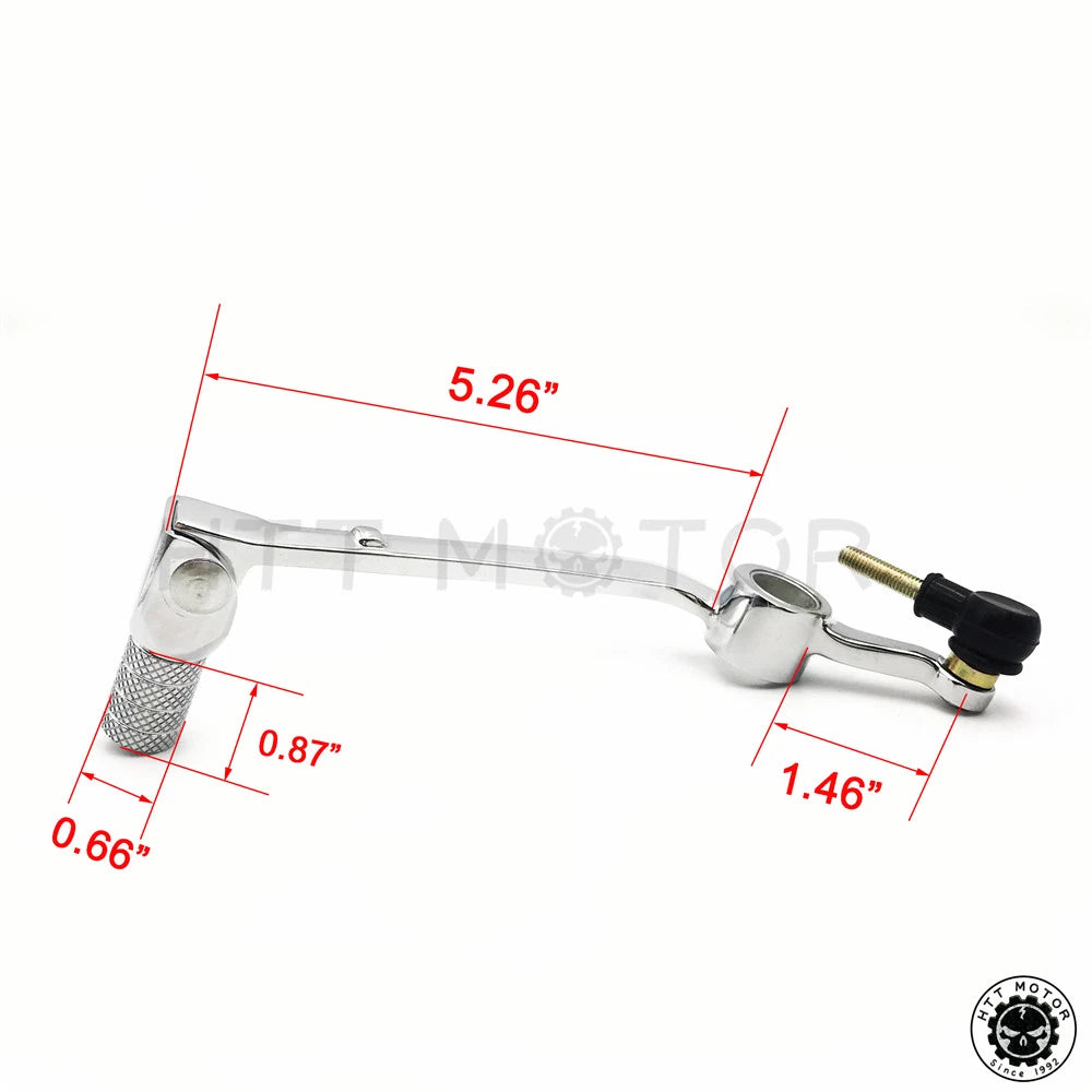 Chrome Gear Shift Lever for Yamaha YZF R1 (2004–2006)