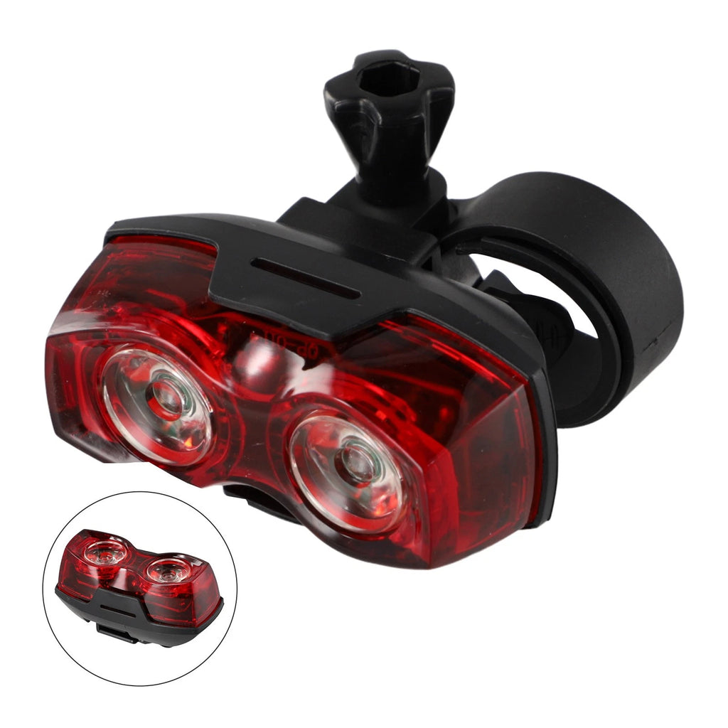 Red LED Bike Rear Light for Superior Performance (Horizontal/Vertical)