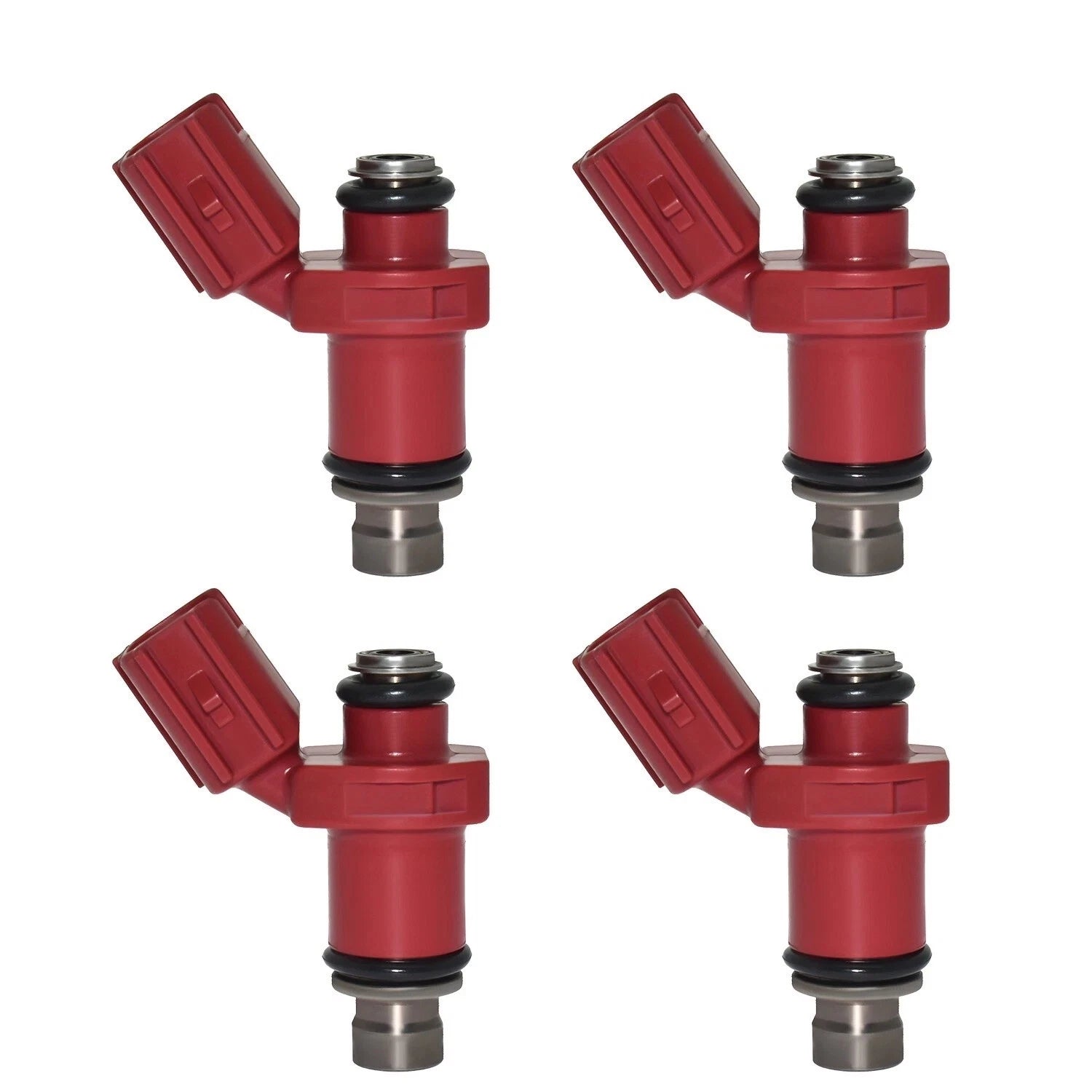 Set of 4 Fuel Injectors for Yamaha Outboard 80BEL 75-90HP (4-Stroke) 6D8-13761-00-00