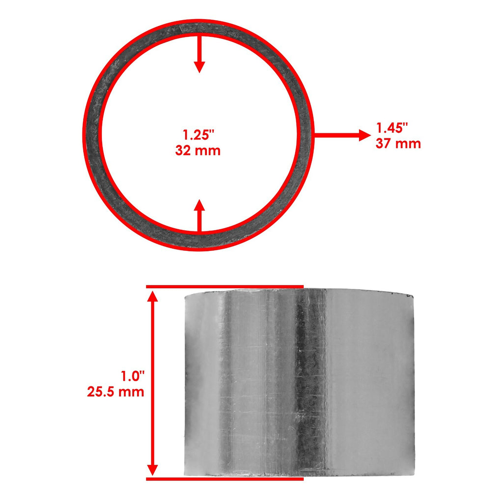 Exhaust Muffler and Gasket Replacement for Kawasaki ATV (2000–2022)