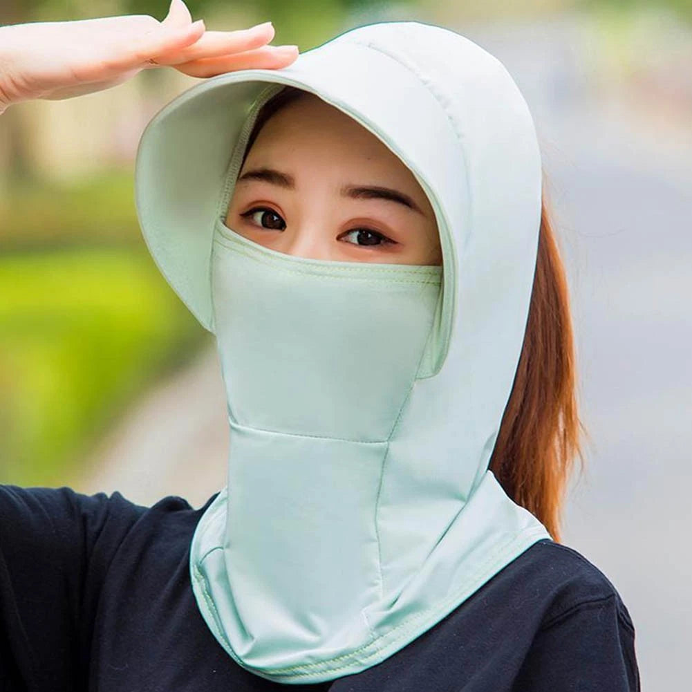 Fashionable Ice Silk Sun Hat for Hot Days