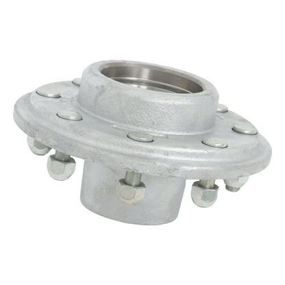 Set of 4 Galvanized Trailer Hub Kit for 7000lbs Axle #42 Spindle 8 on-6.5'