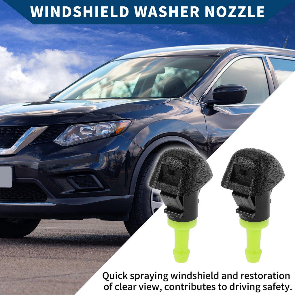 Front Windshield Washer Nozzles Set for Subaru Outback Legacy (2005–2019)