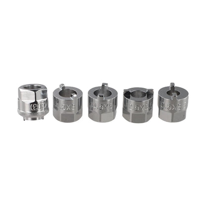 5 Piece Socket Tool Set for Manual Measurement