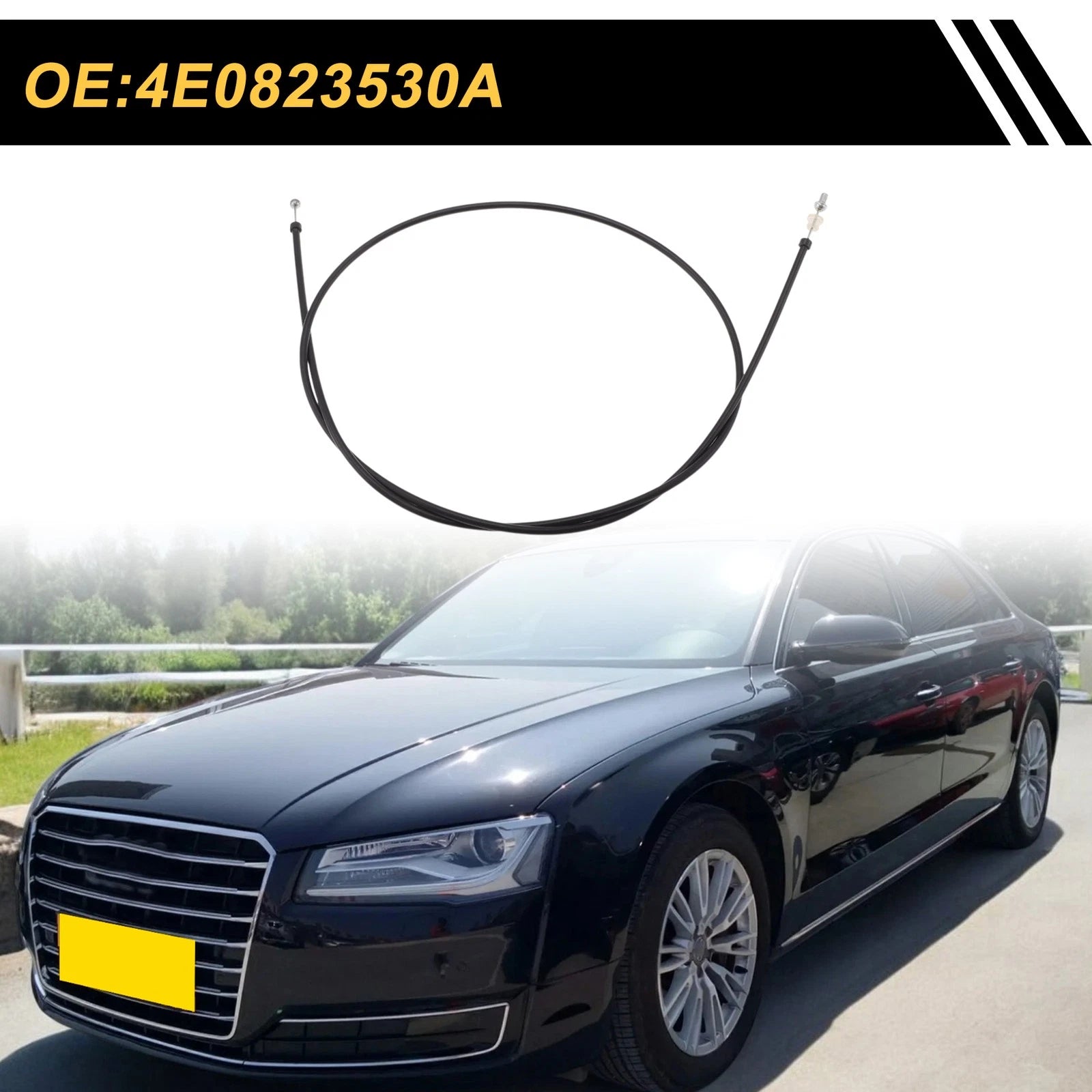 Hood Release Cable for Audi A8 (2004–2010)