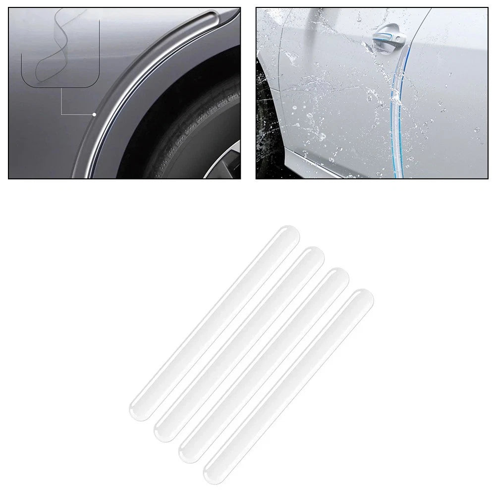 Set of 4 Transparent Edge Guards for Car Door Protectors