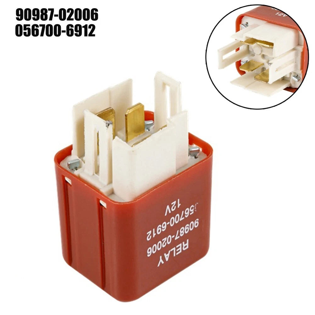 12V 4Pin Plastic Relay for Toyota (OEM Replacement)