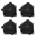 Set of 4 Carburetor Float Chamber Carb Bowl 433000 for Johnson Evinrude (90-175hp)