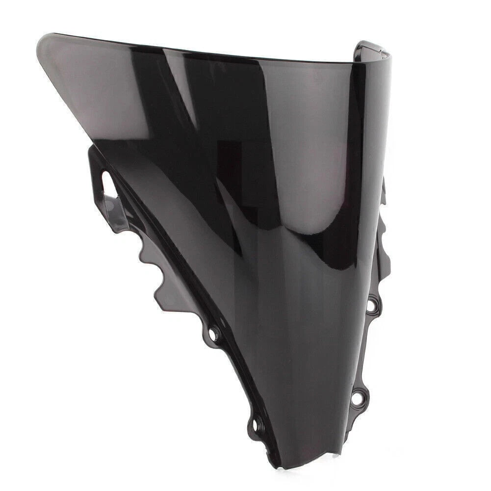 1x Motorcycle Double Bubble Windshield Screen Shield For Yamaha YZF R6 2006-2007