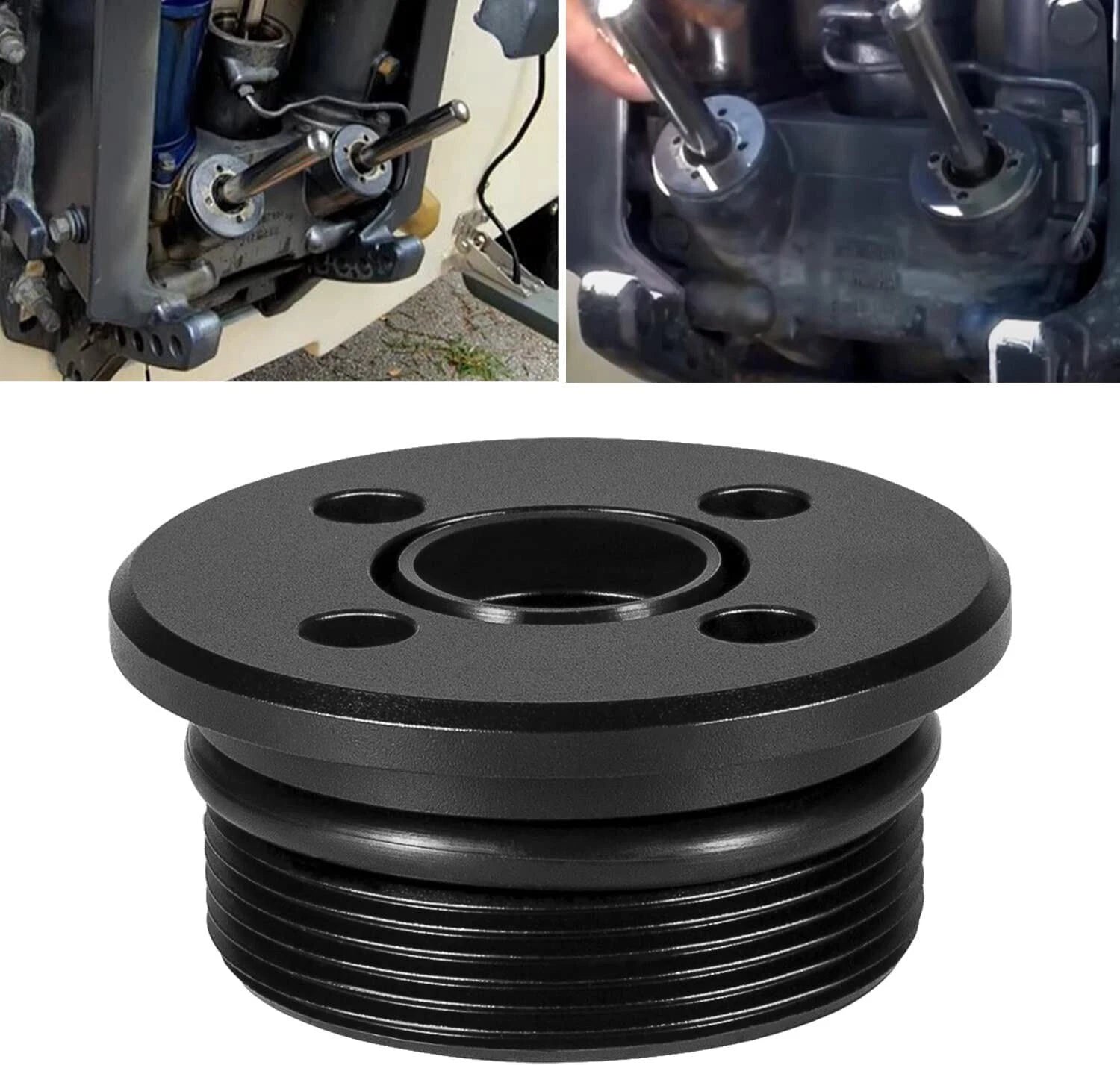 Trim End Cap Set of 2 for Suzuki 90-250HP Outboard (48630-96J00, 48630-96J01)