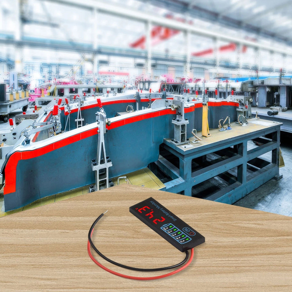 Ternary Lithium and Acid Battery Tester with Power Off Memory Storage
