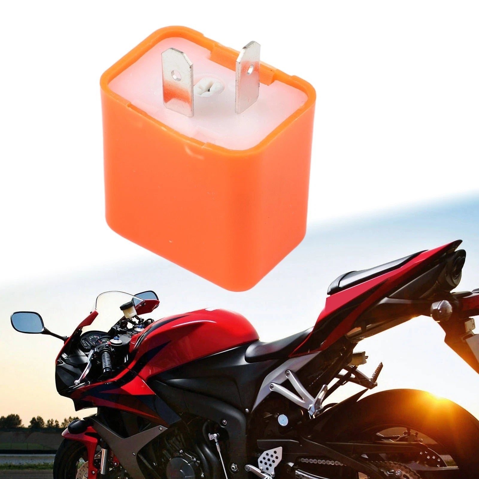 LED Adjustable Motorcycle Flasher Relay A+ Turn Signal Indicator