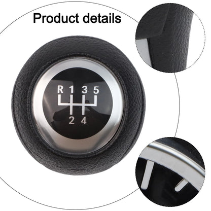 Gear Shift Knob for Mazda 2 3 6 CX-5 (Manual) Black Plastic