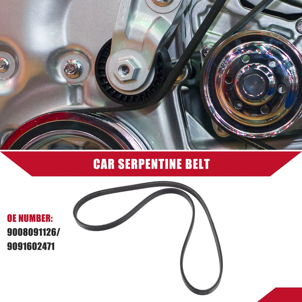 Serpentine Belt Replacement for Toyota Paseo Base 1.5L L4 (1992–1994)