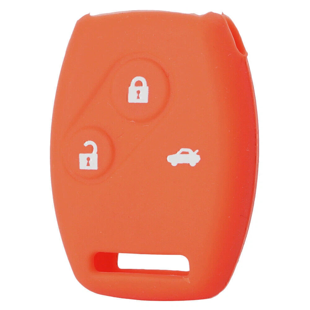 Remote Key Silicone Fob Shell Case for Honda Civic Accord CR-V Odyssey (2016–2023)