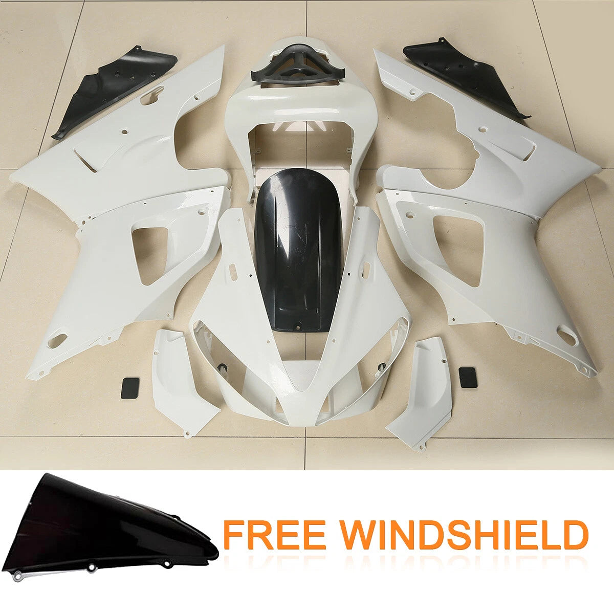 ABS Injection Fairings Kit for Yamaha YZF R1 (2000–2001)